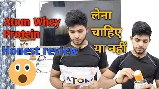Atom Whey Protein Review || Atom Whey Protein Result || Atom Whey Protein flavour review || 😱🧐😲 