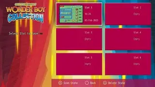 Wonder Boy Anniversary Collection Monster World 2 Gamegear Gameplay