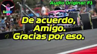 Franco Colapinto Mostr&oacute; su Disgusto cuando le Pidieron dejar pasar a Gasly. F1 radio