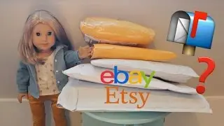 Opening HUGE American Girl Doll Mail HAUL | Esty & Ebay📬