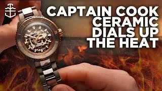 Rado Captain Cook Skeleton is in High-Tech Ceramic