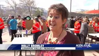 Marshall Realty Give Back - Lemmon Valley Flood Drive