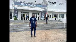 Andy Kerm reporting live from the Soccerex Miami Football Convention in Miami, USA