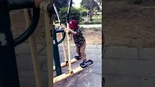 Fitness freak 😜 #viral #funny #exercise #kidsgyan #kids #gym #bachonkidunya #haryana #shorts