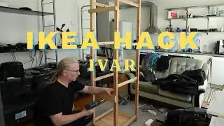 Ikea-hack Ivar, how I got more storage for free