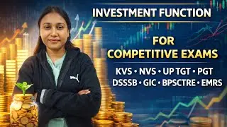 ||Investment Function||Macro Economics series(Class-24)#kvsnvs#tgtpgt#dsssb#giclecturer#bpscteacher📊