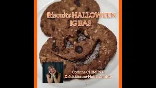 MA RECETTE DE BISCUITS HALLOWEEN IG BAS