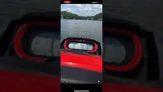 2020 RXTX Seadoo stock with SCOM riva speed override (top speed test)
