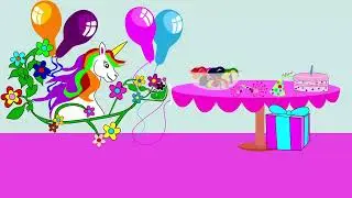 Unicorn Party Ideas on a Budget - How To! #shorts