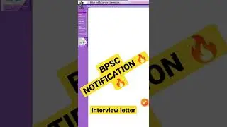 Bpsc official notice out ||#bpscadmitcard  #bpscshort #bpsc69 #bpscupdates #bpsc68th #bpsc69th