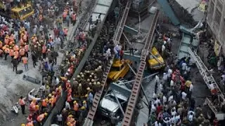 Kolkata Flyover Collapse: Clearing operations underway