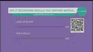Split Decisions: Reality TV Shows