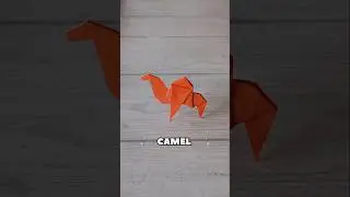 CAMEL ORIGAMI TUTORIAL| HOW TO MAKE PAPER CAMEL CRAFT|STEP BY STEP FOLDING| ANIMAL ORIGAMI|ARTWORK