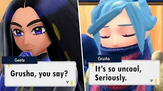 Pok&eacute;mon Scarlet & Violet: The Indigo Disk - All Favorite Gym Leader's Reaction (HQ)