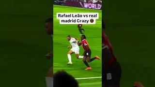 Rafael Le&atilde;o vs Real Madrid 😍🔥 #football #shorts #edit #realmadrid #trending #acmilan #cr7