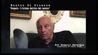 mostro di firenze - rosario bevacqua ultima intervista