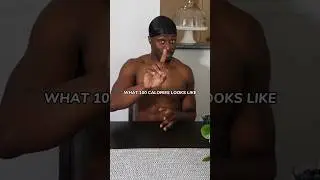 What 100 calories ACTUALLY looks like 🤨
