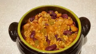 Hearty Turkey Chili | Easy Budget Friendly Weeknight Meal |Stove Top or Crockpot