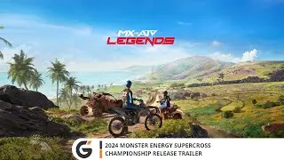 MX vs ATV Legends - 2024 Monster Energy Supercross Championship Release trailer