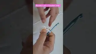 how to crochet a hat 0-3 months baby beanie #crochet #viral #shorts #youtube #hobby #new #ytshorts