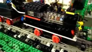 Whistle Controlled Vintage LEGO Train Engine 118 from 1968