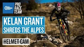 Kelan Grant Shredding in The Alpes | Helmet Cam | CRC |