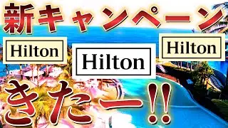 【速報】ヒルトンホテル🏨新キャンペーンきたー❗️❗️❗️