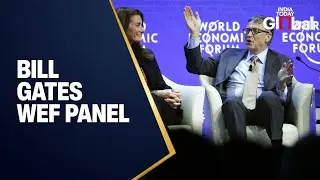 LIVE | WEF Panel Discusses Global Healthcare with Bill Gates