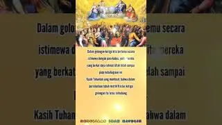 Mengapa umat Katolik berdoa dengan Perantaraan Para Kudus?