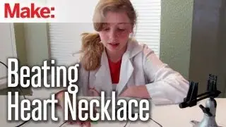 Sylvia's Super Awesome Mini Maker Show: Make a Heartbeat Pendant