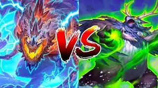My Galakrond Quest Shaman vs Embiggen Druid