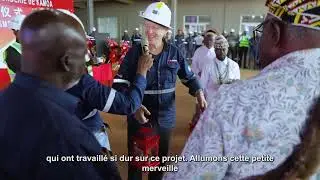 #LUALABA: CÉRÉMONIE DE MISE SERVICE DE LA FONDERIE DE CUIVRE DE KAMOA COPPER. SA.