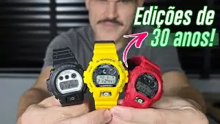Usei G-Shocks DW-6900 especiais ⌚🤩