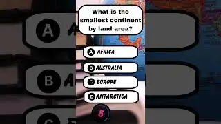 Which is the smallest continent by area in the world? #shorts #ssccgl #sscchsl #world #continent