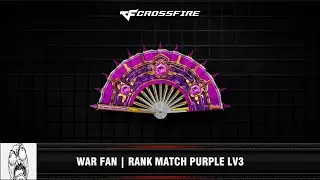 Crossfire jmf # 0755 # Leque-Ranked Roxo
