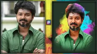 PicsAr Digital oil painting photo editing // Toolwiz Hair style photo editing tutorial 2021