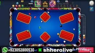 1500M Coins To 2B coins  ✅ | 8 ball pool Live streaming  SH HERO #8ballpool