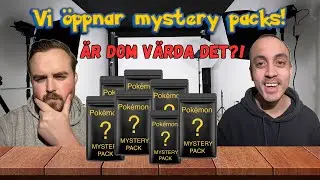 Vi &ouml;ppnar mystery packs fr&aring;n SWEPOKE, &auml;r det v&auml;rt det?