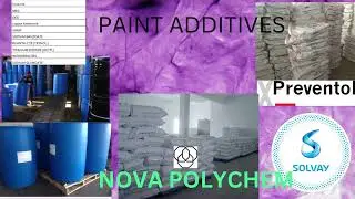 PAINT ADDITIVES ( Water based paint raw materials)