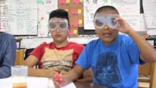 elephant toothpaste with scientists