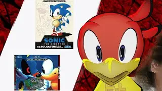 Kotaro the Robin plays Sonic the Hedgehog and Sonic CD!