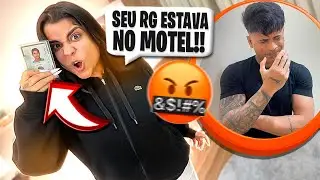 ESQUECI A IDENTIDADE NO M0TEL E A MINHA NAMORADA DESCOBRIU!