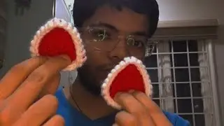 Crochet cat hair clip tutorial 🧿🫶😭🐈