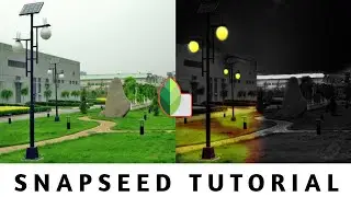 Snapseed day to night manipulation || snapseed tutorial || edit zone