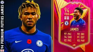 94 PREMIUM FUTTIES JAMES PLAYER REVIEW - FIFA 22 ULTIMATE TEAM