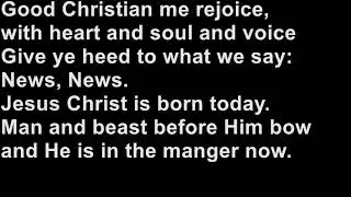 Lyric video practice/listening track -- Track10 -- Christmas Begins