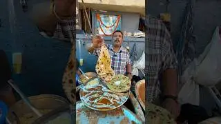 सिर्फ़ 60/-रुपये में Unlimited नान Thali 😋❤️🥀#shorts #india #food #youtubeshorts #trendingshorts