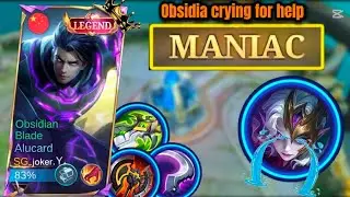 OBSIDIA TARGET LOCK RANKED GAME ALUCARD SO STRONG GUYS 