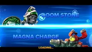DOOM STONE VS. MAGNA CHARGE! Skylanders Swap Force Arena Battles