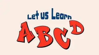 Let's Learn the Alphabets A to Z #Educational #KidsLearning #Preschool #EarlyLearning #ABCDTutorial